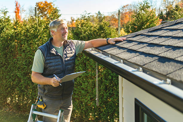 Professional Emergency Roof Repair technician working in Rockfall, CT